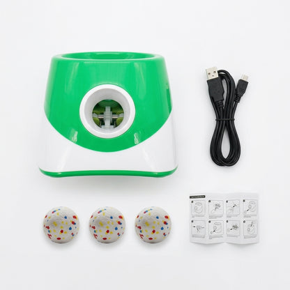 Interactive dog ball launcher